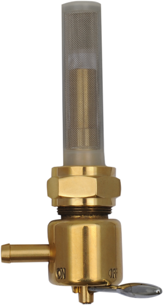 DRAG SPECIALTIES Forward Round Petcock - Bronze 03-0074BRL - PartsOutlet.com.au