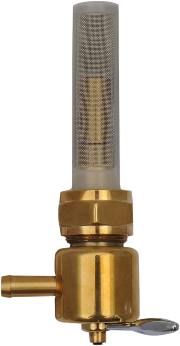 DRAG SPECIALTIES Rear Round Petcock - Bronze 03-0074BRR - PartsOutlet.com.au