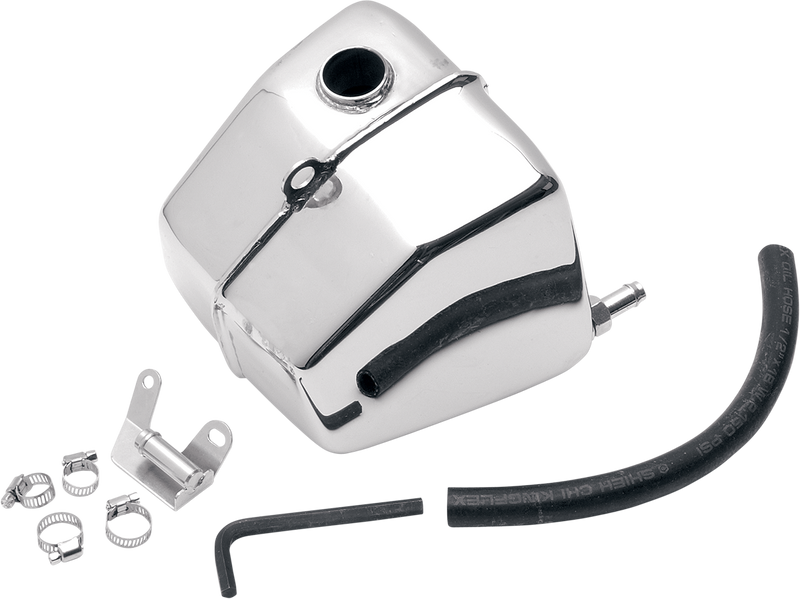 DRAG SPECIALTIES Oil Tank - Harley-Davidson 1982-1994 - Chrome 11370 - PartsOutlet.com.au