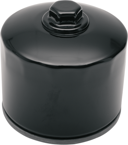 DRAG SPECIALTIES Oil Filter with Nut - Harley-Davidson 1980-1985 - Black 14-0004BK - PartsOutlet.com.au