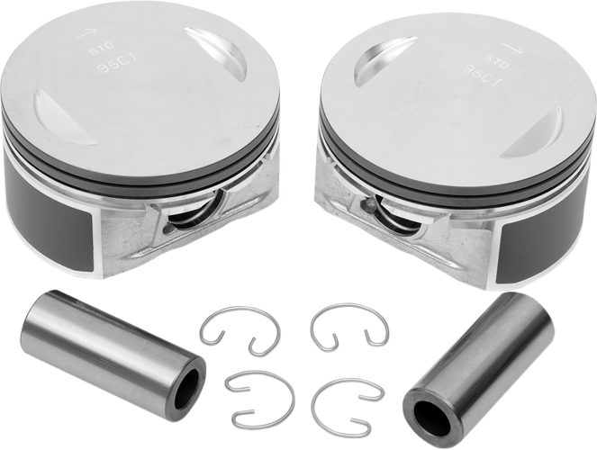 DRAG SPECIALTIES Piston - 4-3/8" Twin Cam - Harley-Davidson '07-'11 - 21988-07