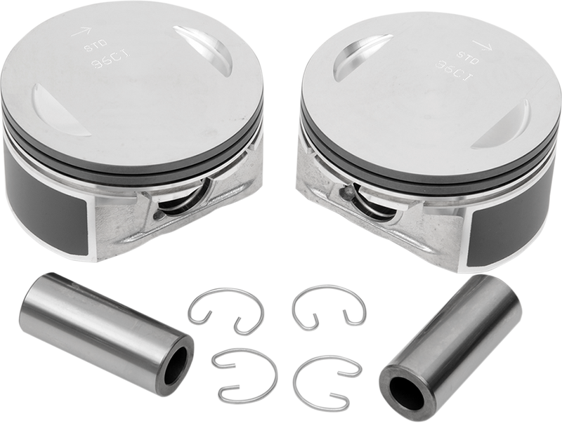 DRAG SPECIALTIES Piston - 4-3/8" Twin Cam - Harley-Davidson '07-'13 - 21988-07+.005