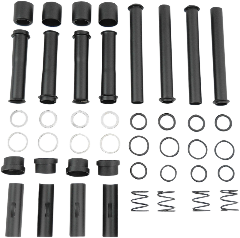DRAG SPECIALTIES Pushrod Tube Kit - Harley-Davidson 1986-2003 - Black - Sportster XL 77334B - PartsOutlet.com.au