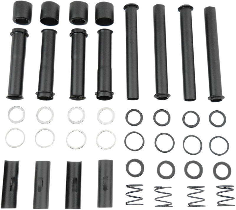 DRAG SPECIALTIES Pushrod Tube Kit - Harley-Davidson 2004-2022 - Black - Sportster XL 77335B - PartsOutlet.com.au