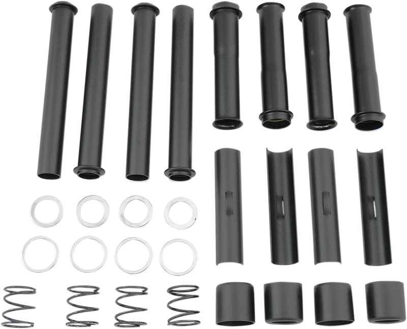 DRAG SPECIALTIES Pushrod Tube Kit - Black - Harley-Davidson 1984-2000 - Big Twin 74951B - PartsOutlet.com.au