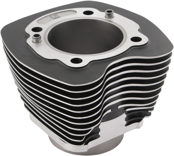 DRAG SPECIALTIES Cylinder - TC88 - 3.75" - Black - Highlighted Fins - Harley-Davidson '99-'17 - 88187