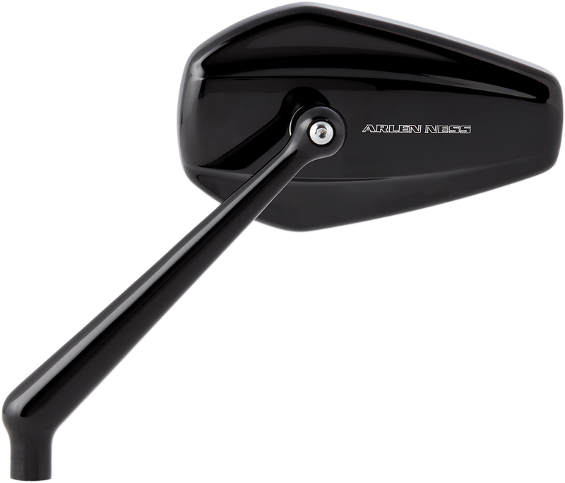 ARLEN NESS MINI STOCKER FORGED MIRRORS, BLACK - LEFT - 13-156 - PartsOutlet.com.au