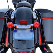 DRAG SPECIALTIES Bullet-Style Turn Signal Insert - Red - Harley-Davidson 2007-2021 - DS-300-R-1157 - PartsOutlet.com.au
