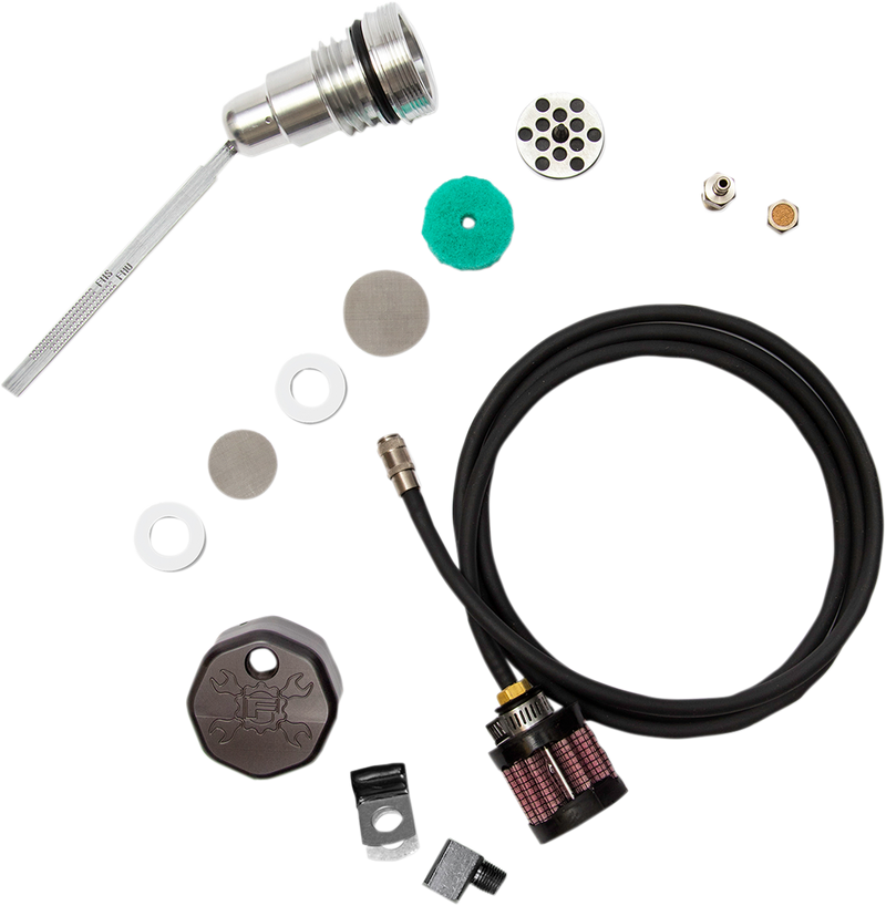 FEULING OIL PUMP CORP. Vented Dipstick - Black - '06-'17 Dyna 3090 - PartsOutlet.com.au