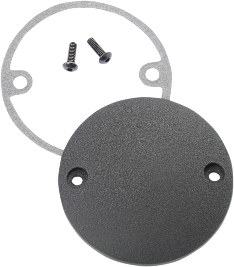 DRAG SPECIALTIES Points Cover - Harley-Davidson 1970-2022 - Black 30-0152KWB - PartsOutlet.com.au