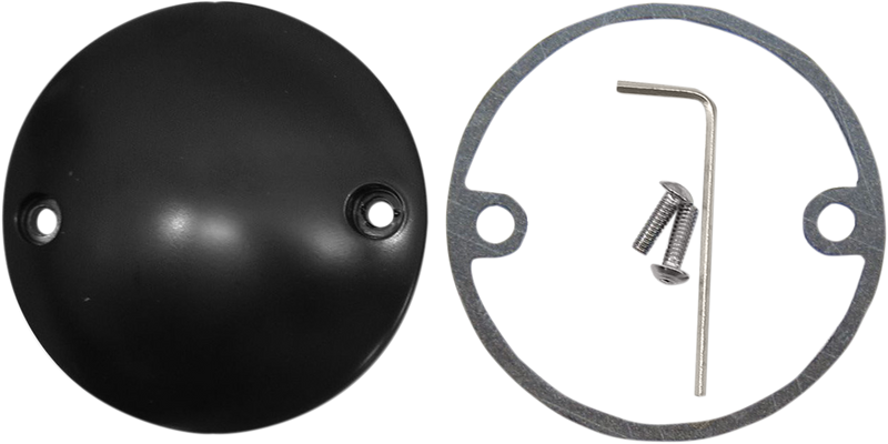 DRAG SPECIALTIES Points Cover - Harley-Davidson 1970-2022 - Black 30-0152KSB - PartsOutlet.com.au