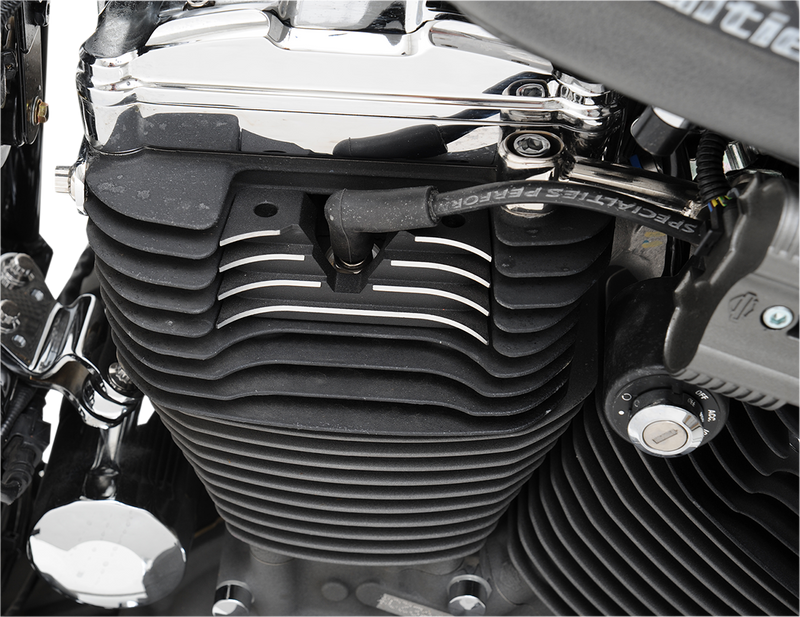 DRAG SPECIALTIES Spark Plug Cover - Black - Harley-Davidson 2004-2022 - Sportster 63426 - PartsOutlet.com.au