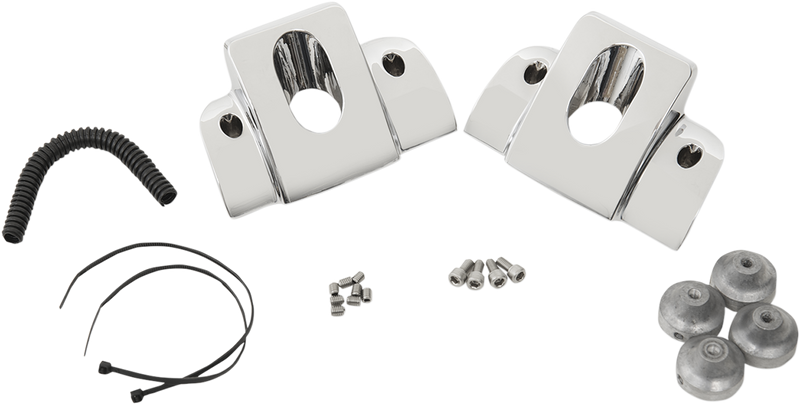 DRAG SPECIALTIES Spark Plug Cover - Chrome - Harley-Davidson 1999-2017 - Twin Cam 63428 - PartsOutlet.com.au