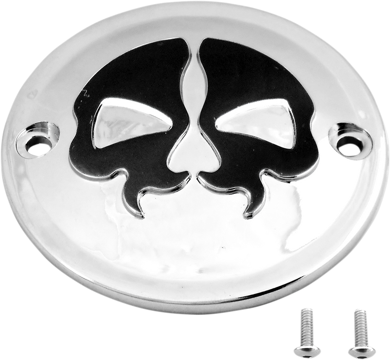DRAG SPECIALTIES Points Cover - Harley-Davidson 1970-2022 - Chrome 78041 - PartsOutlet.com.au