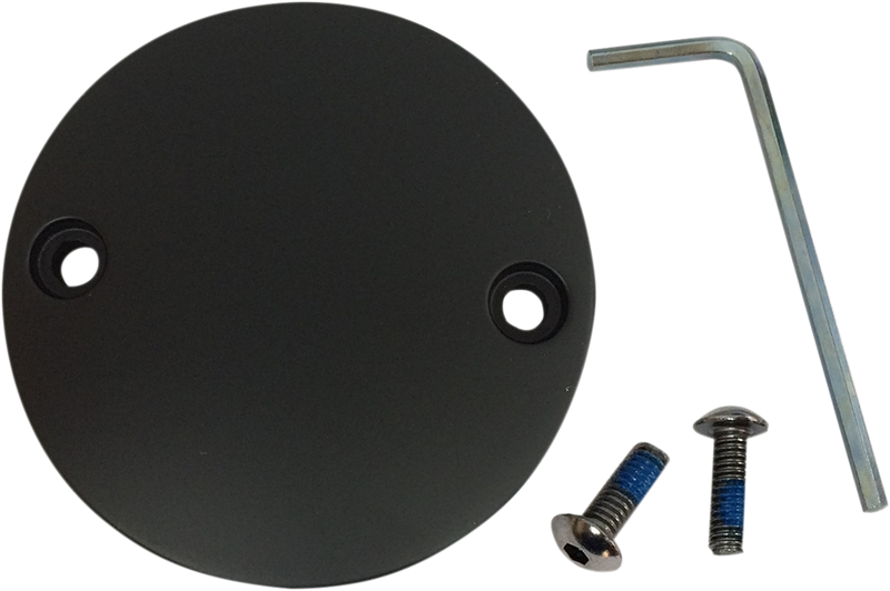DRAG SPECIALTIES Points Cover - Harley-Davidson 2017-2024 - Flat Black I30-0223SB - PartsOutlet.com.au