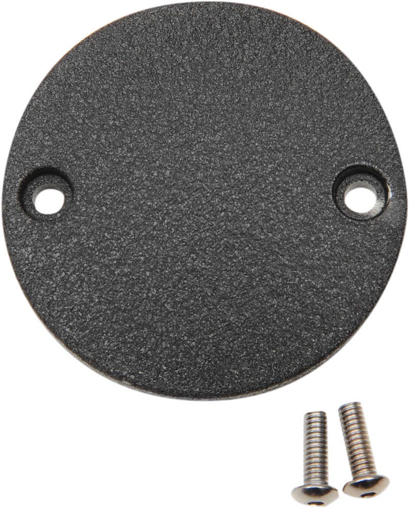 DRAG SPECIALTIES Points Cover - Harley-Davidson 2017-2024 - Wrinkled Black I30-0223WB - PartsOutlet.com.au