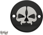 DRAG SPECIALTIES Points Cover - Harley-Davidson 2017-2024 - Black 78102B - PartsOutlet.com.au
