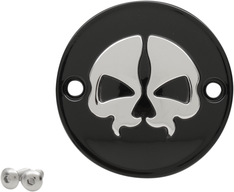DRAG SPECIALTIES Points Cover - Harley-Davidson 2017-2024 - Black 78102B - PartsOutlet.com.au