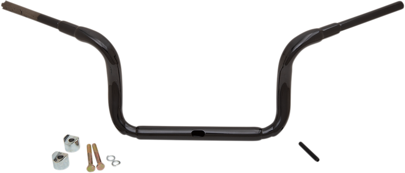 LA CHOPPERS Handlebar - Grande Traditional Ape Hanger - 10" - Black - FL '79-'13 - LA-7323-10B