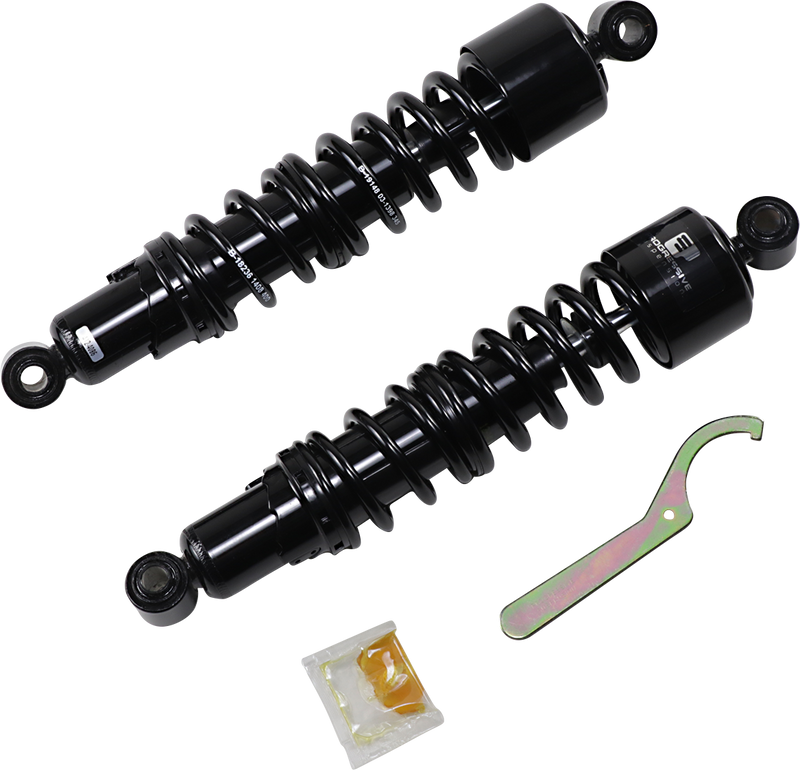PROGRESSIVE SUSPENSION 412 Series Shock - 14" - Heavy Duty - Black - Harley-Davidson '99-'17 - FXD - 412-4086B