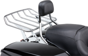 COBRA Detachable Backrest - Chrome - Short - '09-'20 FLH/FLT 602-2200 - PartsOutlet.com.au