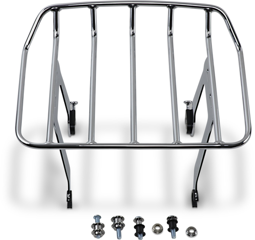 COBRA Detachable Solo Rack - '18-20 FLHC - Chrome 602-2614 - PartsOutlet.com.au