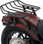COBRA Detachable Solo Rack - '18-'20 Softail FLSL - Black 602-2610B - PartsOutlet.com.au