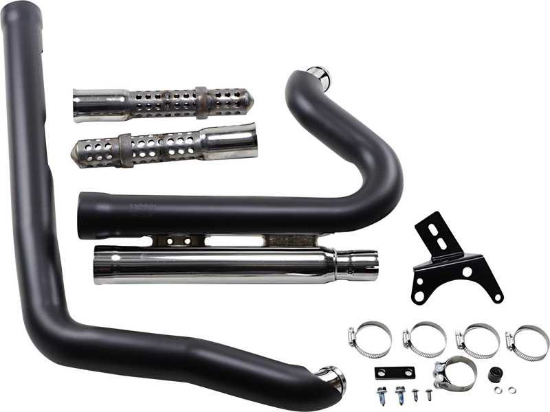 COBRA 909 Exhaust - Black - '06-'11 Dyna 6709B - PartsOutlet.com.au