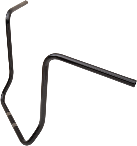 DRAG SPECIALTIES Handlebar - 1" Ape Hanger - 18" - Gloss Black - FL '08-'20 - 0601-5048