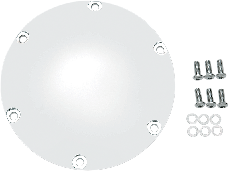 DRAG SPECIALTIES Chrome Derby Cover - Harley-Davidson 2004-2021 - 33-0067 - PartsOutlet.com.au