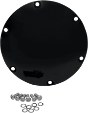 DRAG SPECIALTIES Gloss Black Derby Cover - XL '04+. - 301496 - PartsOutlet.com.au