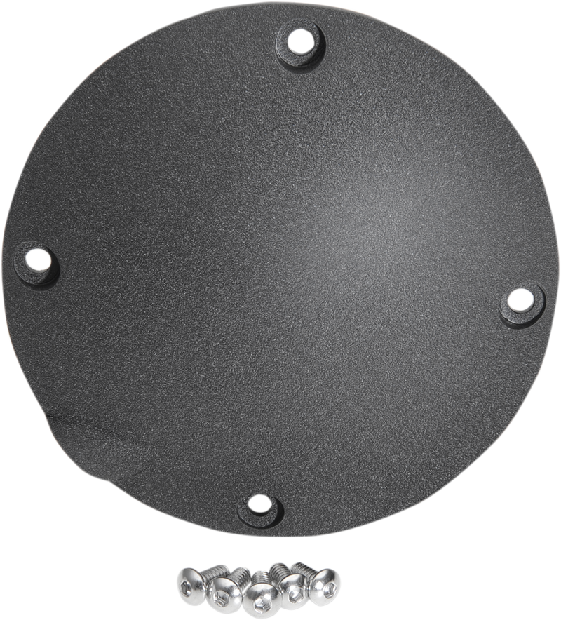 DRAG SPECIALTIES Wrinkle Black Derby Cover - Harley-Davidson 1994-2003 - 33-0016KWB - PartsOutlet.com.au
