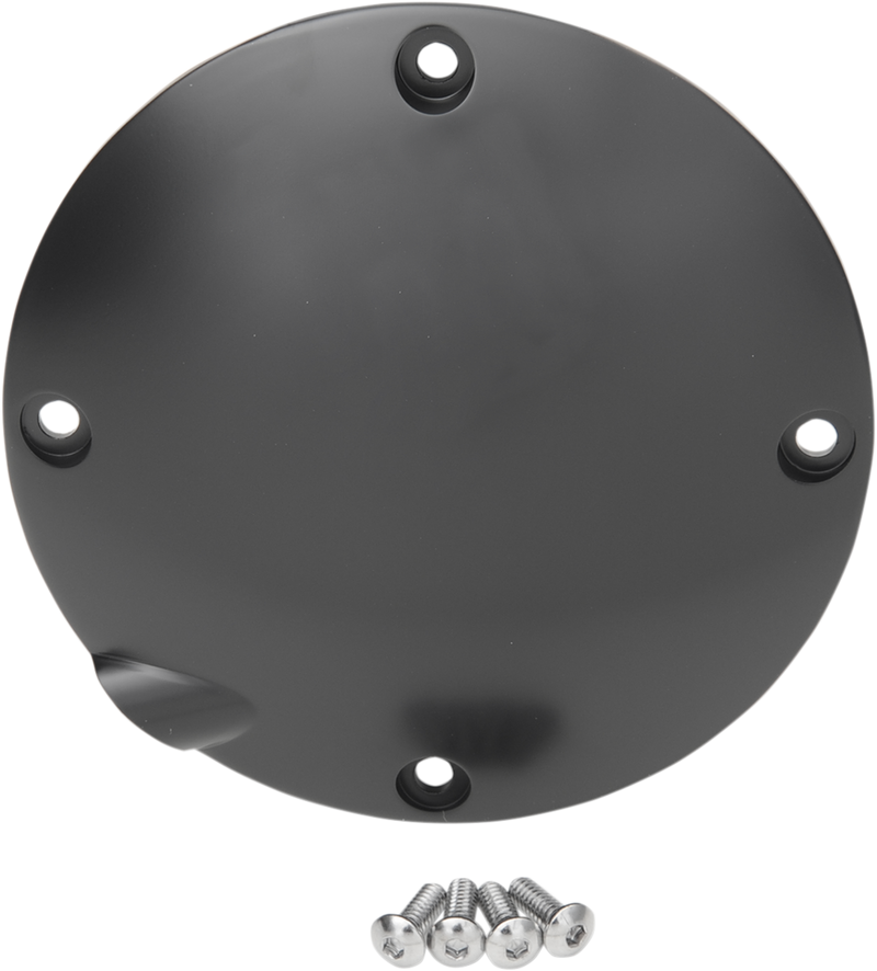 DRAG SPECIALTIES Satin Black Derby Cover - Sportster XL 1994- 2003 - 1107-0367 - PartsOutlet.com.au