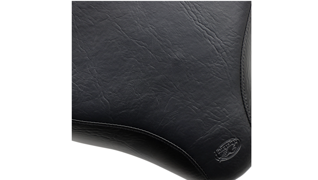 MUSTANG Wide Studded Solo Seat - Harley-Davidson Softail 1984-1999 - 75506 - PartsOutlet.com.au