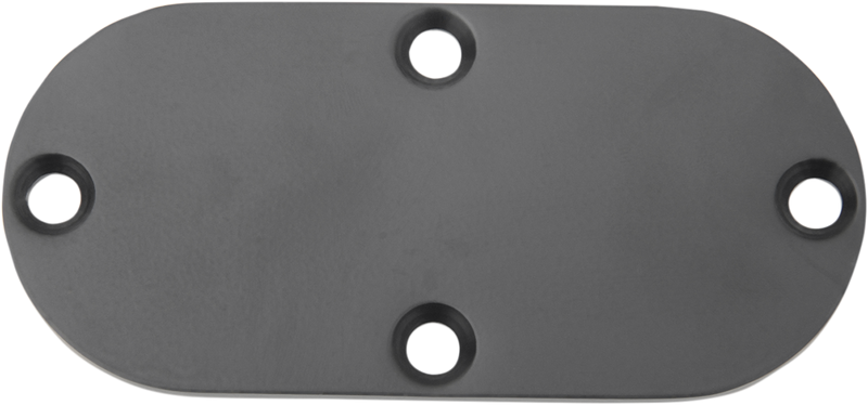 DRAG SPECIALTIES Inspection Cover - Harley-Davidson 1970-2006 - Matte Black 14009B - PartsOutlet.com.au