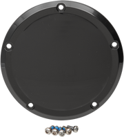 DRAG SPECIALTIES Gloss Black Derby Cover - Harley-Davidson 2015-2023 - 1107-0556 - PartsOutlet.com.au