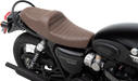 Z1R Predator III Seat - Brown - Vinyl - Triumph '16-'19 - Classic 0810-2210 - PartsOutlet.com.au