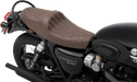 Z1R Predator III Seat - Brown - Vinyl - Triumph '16-'19 - Double Diamond 0810-2212 - PartsOutlet.com.au