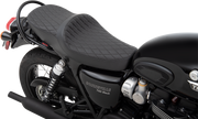 Z1R Low TR Seat - Diamond - Black - Vinyl - Triumph '16-'19 - 0810-2218 - PartsOutlet.com.au