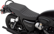 Z1R Retro Seat - Classic - Vinyl - Triumph '16-'19 - Black 0810-2214 - PartsOutlet.com.au