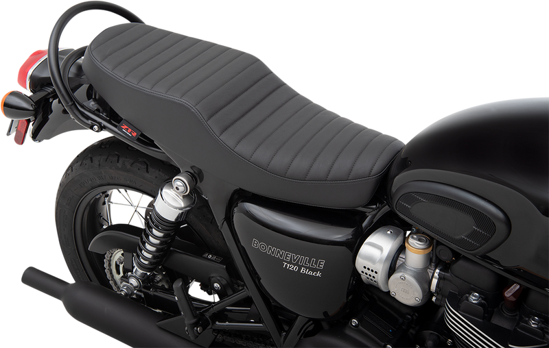 Z1R Retro Seat - Classic - Vinyl - Triumph '16-'19 - Black 0810-2214 - PartsOutlet.com.au