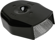 S&S CYCLE Stealth Tribute Air Cleaner Cover in Gloss Black - 170-0593 - PartsOutlet.com.au