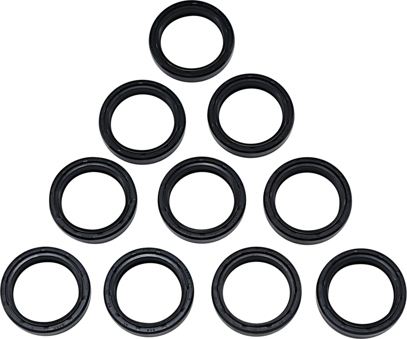 DRAG SPECIALTIES Fork Oil Seals - 41 mm - Showa Forks - 10-Pack - Harley-Davidson 1984-2017 - 55-119-10 - PartsOutlet.com.au