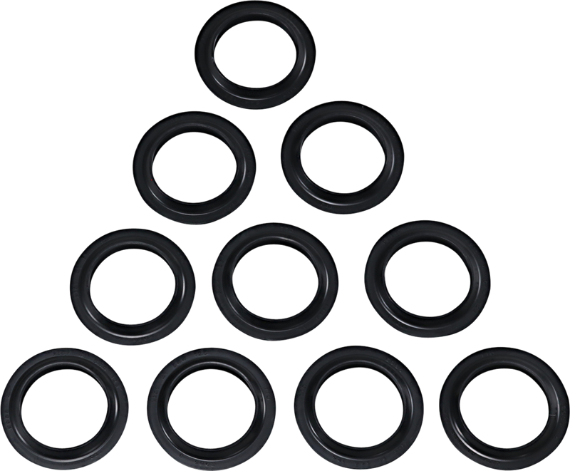 DRAG SPECIALTIES Fork Dust Seals - 41 mm - 10-Pack - Harley-Davidson 1999-2017 - 57-115-10 - PartsOutlet.com.au