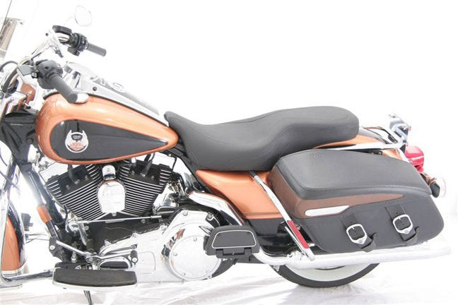 MUSTANG Wide Tripper Seat - Harley-Davidson FL 2008+ 76614 - PartsOutlet.com.au