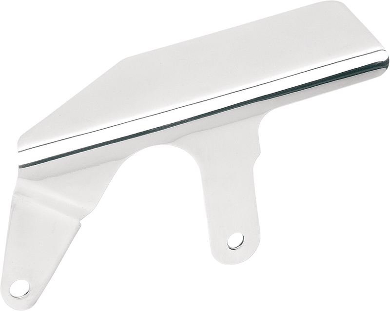 DRAG SPECIALTIES Shorty Upper Belt Guard - Harley-Davidson 1986-1999 - Chrome 1202-0019 - PartsOutlet.com.au