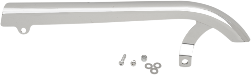 DRAG SPECIALTIES Upper Belt Guard - 07-17 FXD/FXDWG/FLD - Chrome G32-0314NU - PartsOutlet.com.au