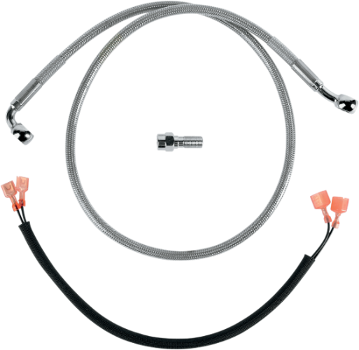 DRAG SPECIALTIES Brake Line - Rear - FXST '89-'99 - 33-1/16" 640222