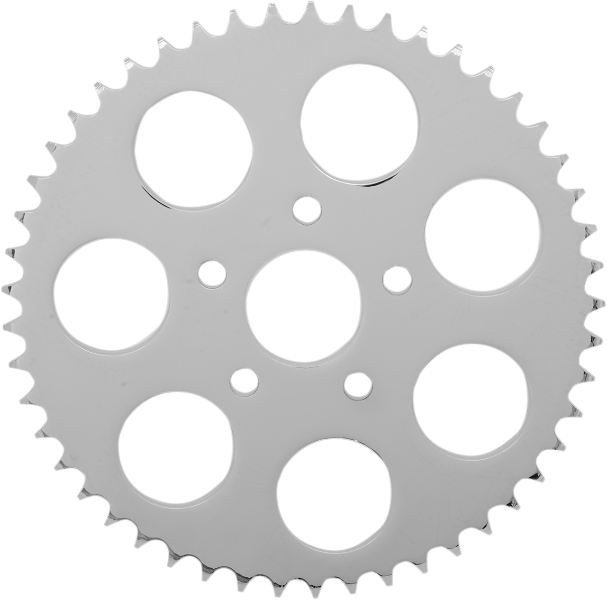 DRAG SPECIALTIES Rear Wheel Sprocket - 49-Tooth - Harley-Davidson 1982-1985 - Chrome 19364P - PartsOutlet.com.au