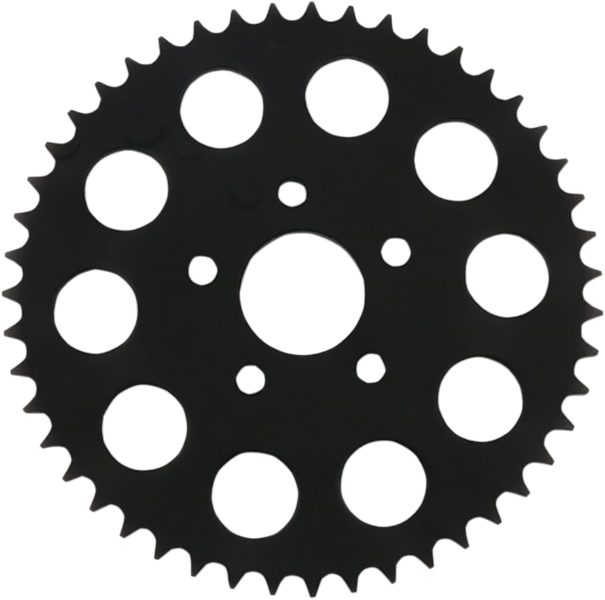 DRAG SPECIALTIES Rear Wheel Sprocket - 49-Tooth - Harley-Davidson 1986-1999 - Black 71891EB - PartsOutlet.com.au
